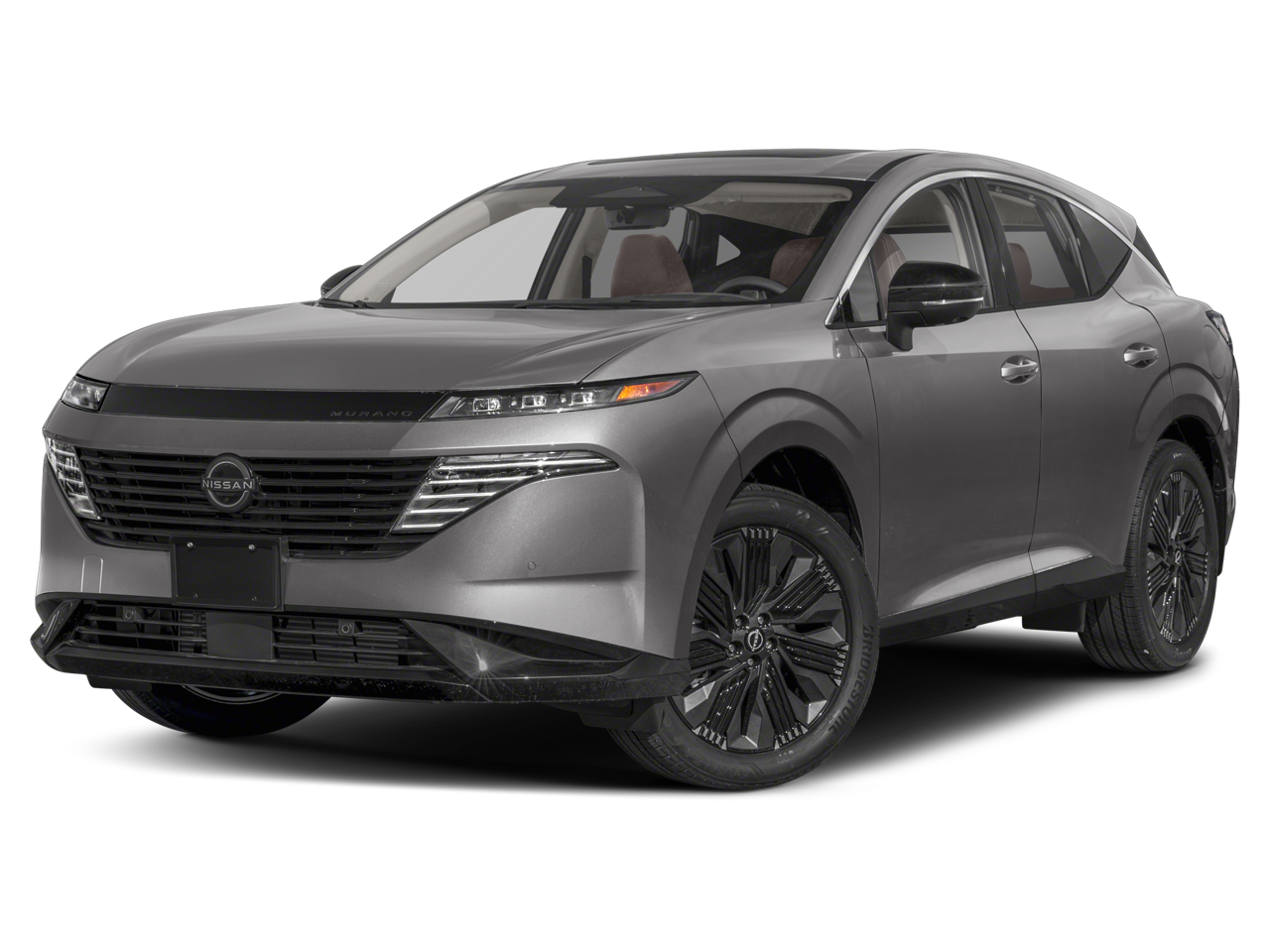 2026 Nissan Murano SL in SUPER BLACK — front three-quarter view
