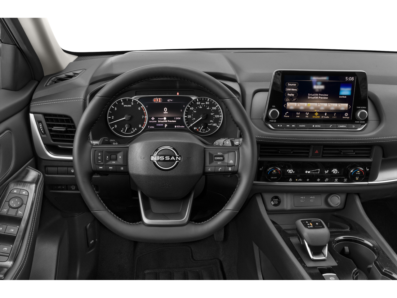 2026 Nissan Rogue — interior view