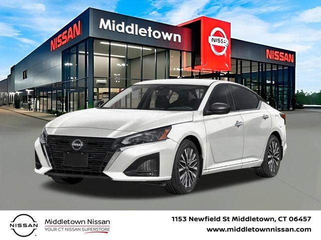 2026 Nissan Altima SV Special Edition in Pearl White Tricoat — front three-quarter view