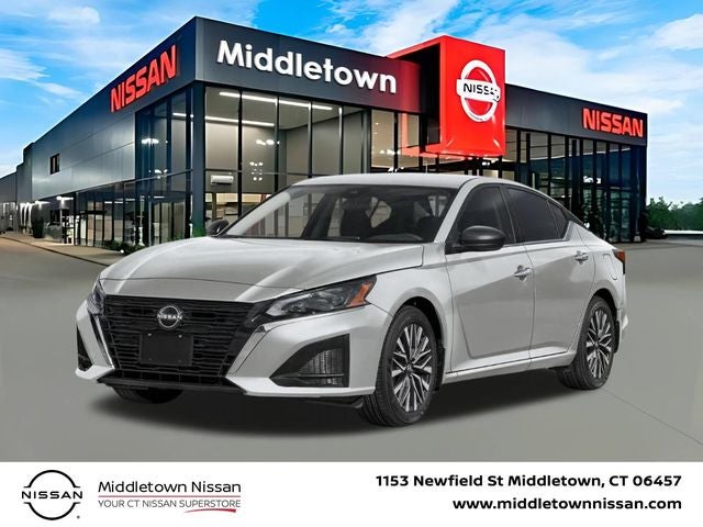 2026 Nissan Altima SV in Brilliant Silver Metallic — front three-quarter view