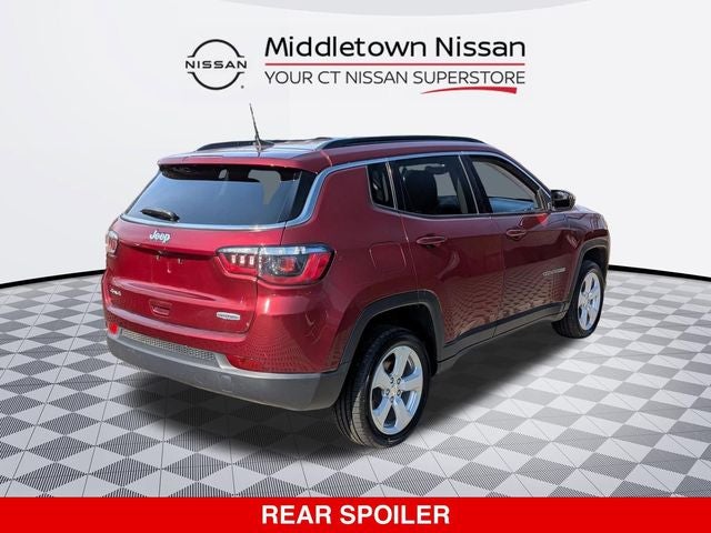 2021 Jeep Compass — rear three-quarter view