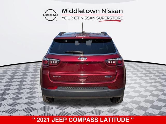 2021 Jeep Compass — interior view