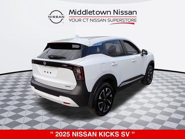 2025 Nissan Kicks — interior view