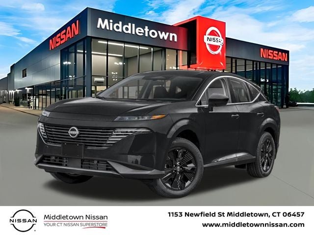 2026 Nissan Murano SV in Super Black — front three-quarter view